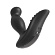 Черный вибромассажер простаты 3,5’’ Remote Control P-spot Massager - 12,5 см.