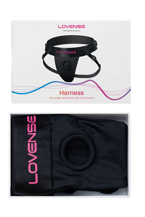 Черные универсальные трусики Lovense из спандекса