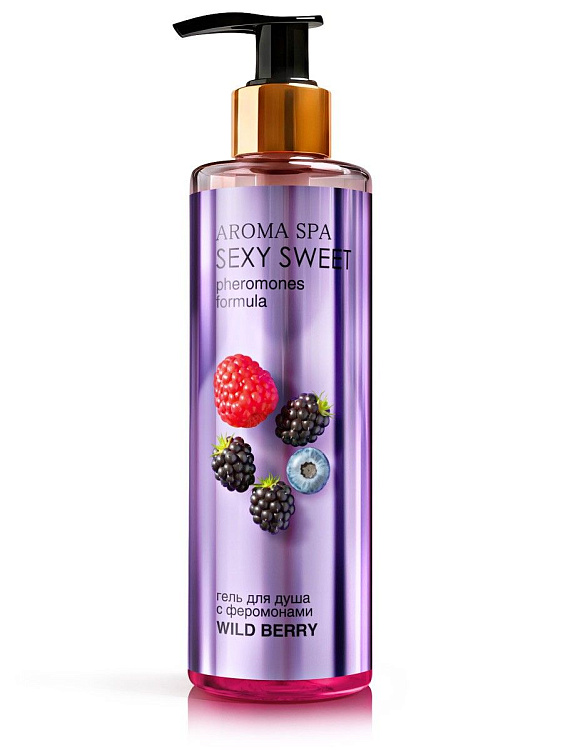 Гель для душа с феромонами и ароматом диких ягод Wild Berry - 200 мл.