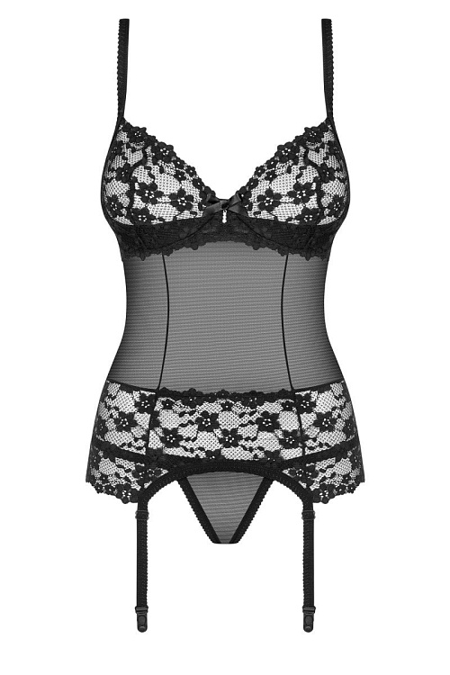 Изящный корсаж Letica из прозрачной вуали