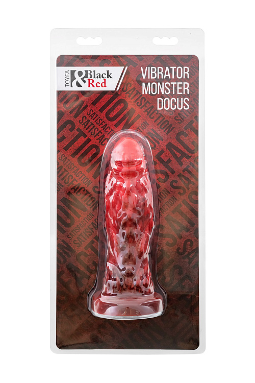 Силиконовый вибратор Monster Docus - 21,7 см.