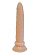 Анальный фаллоимитатор-реалистик на присоске - 19 см.