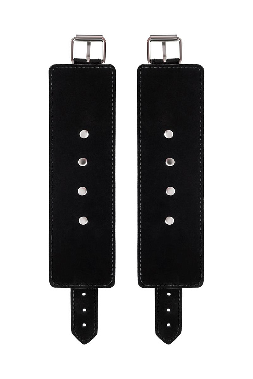 Черные наручники Anonymo на сцепке