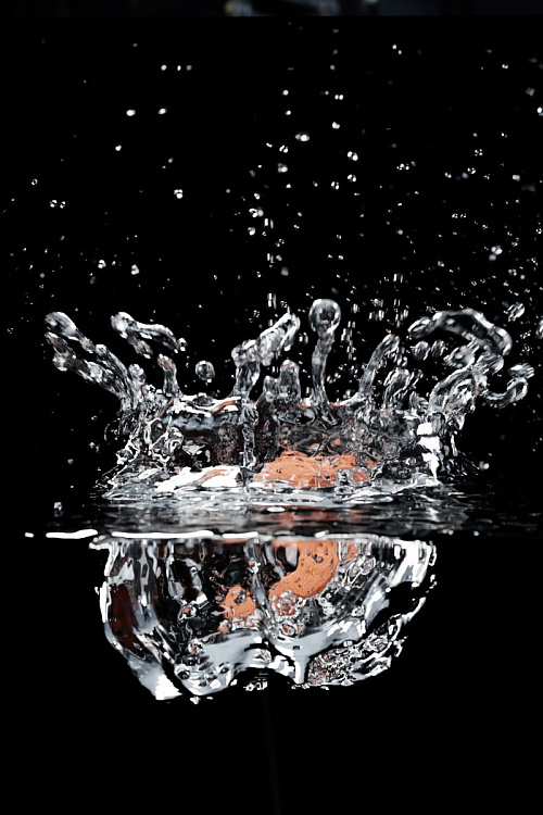 Бомбочка для ванны «Брызги апельсина» с ароматом апельсина - 70 гр.